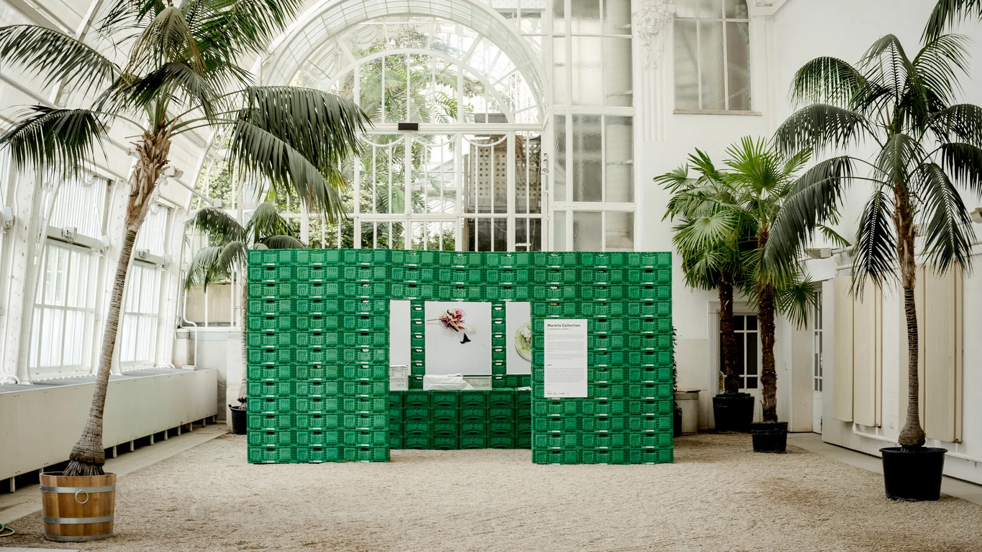 Palmenhaus in Wien with a design project