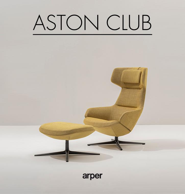 Aston Club Collection Catalog, Design Jean-Marie Massaud, 2020