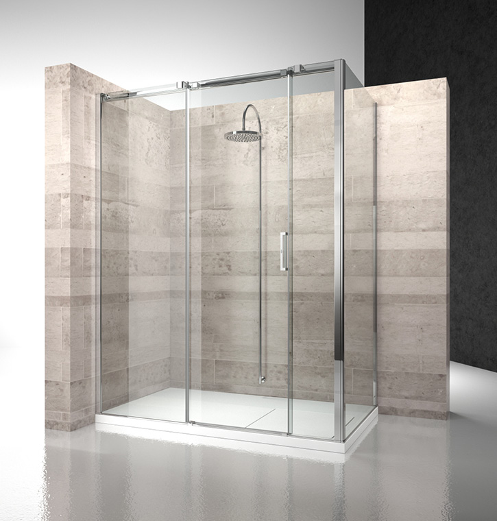 Vismaravetro - sliding shower enclosure - collezione Gliss