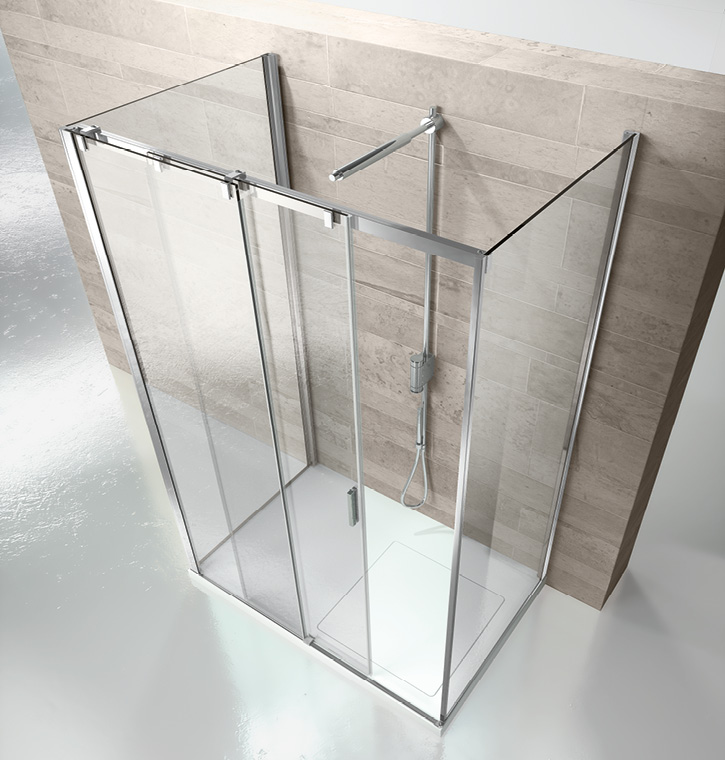 Vismaravetro - sliding shower enclosure - Serie 8000 collection