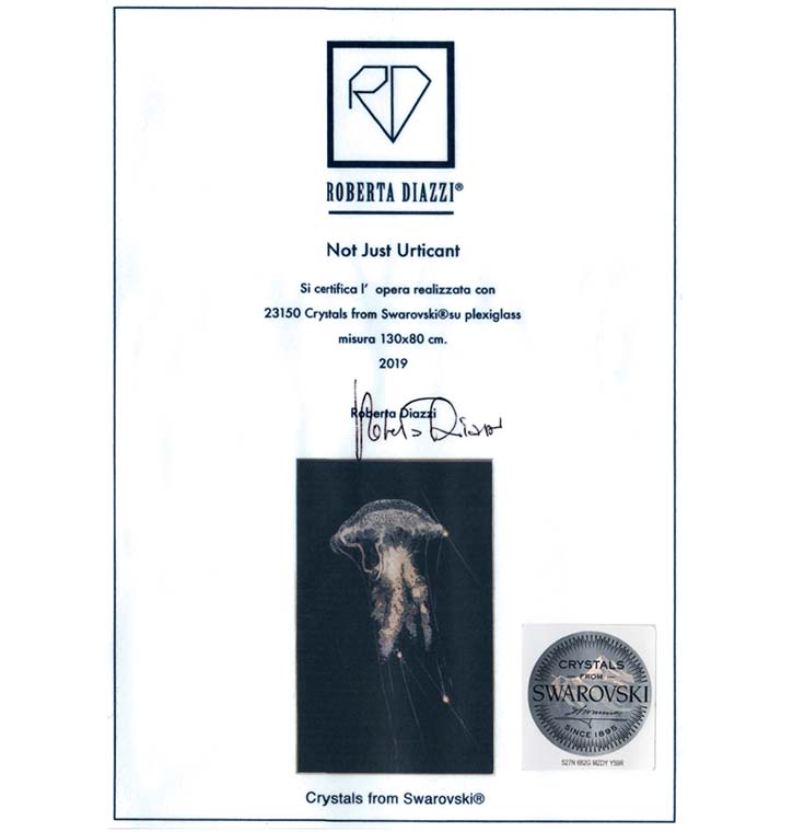 NOT JUST URTICANT | Swarovski® painting