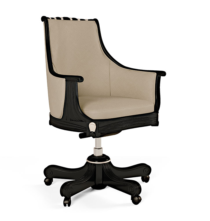 THE MAJESTIC - Height-adjustable leather chair