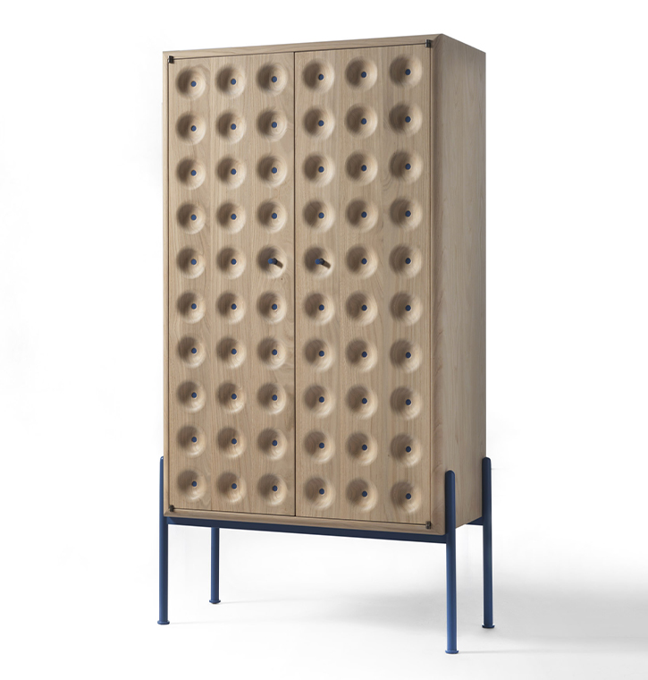 Durame - Breathe - A cabinet with an epidermal surface