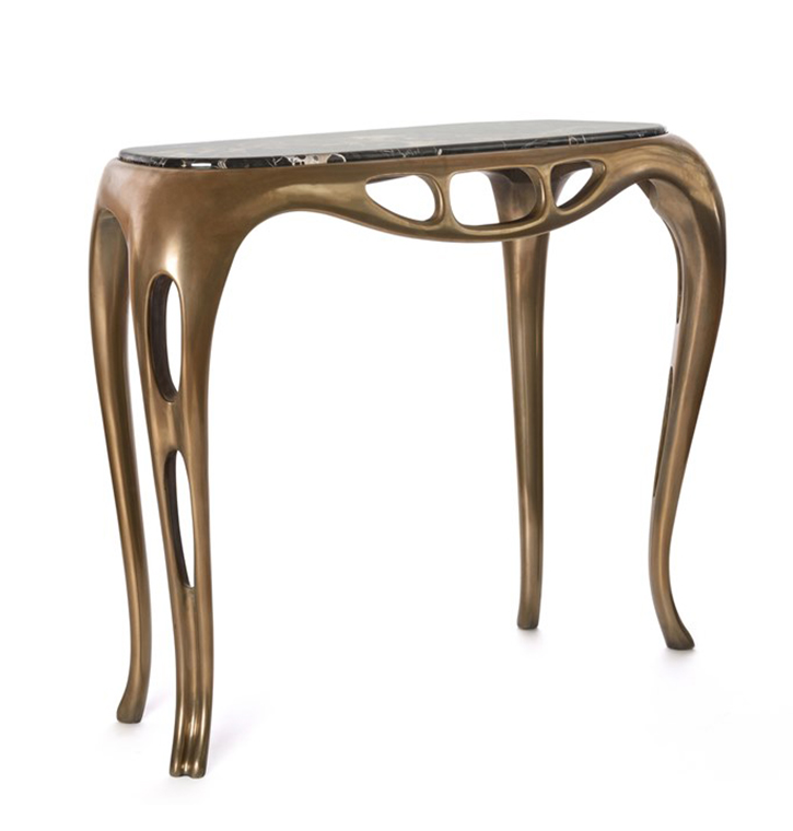 Bellotti Ezio - OMERO - Rectangular wooden console table