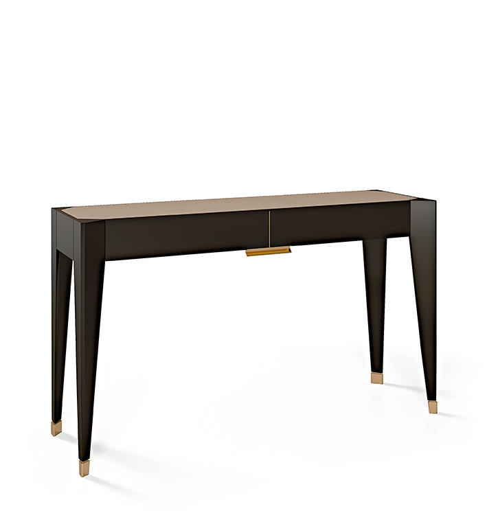 Bellotti Ezio - PARK AVENUE - Lacquered rectangular console table with drawers