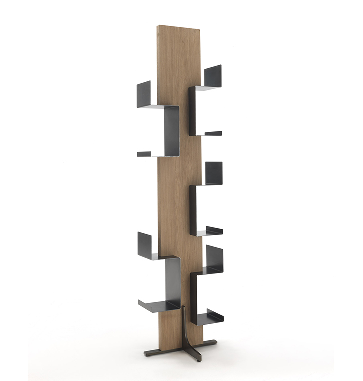 Durame - Grow - Sculptural totem with a vertical development, where exhibiting objects or storing books