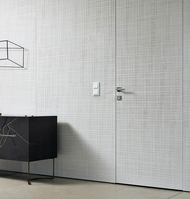 laurameroni luxury wall panels in wood, metal or fabric for high end integrated systems