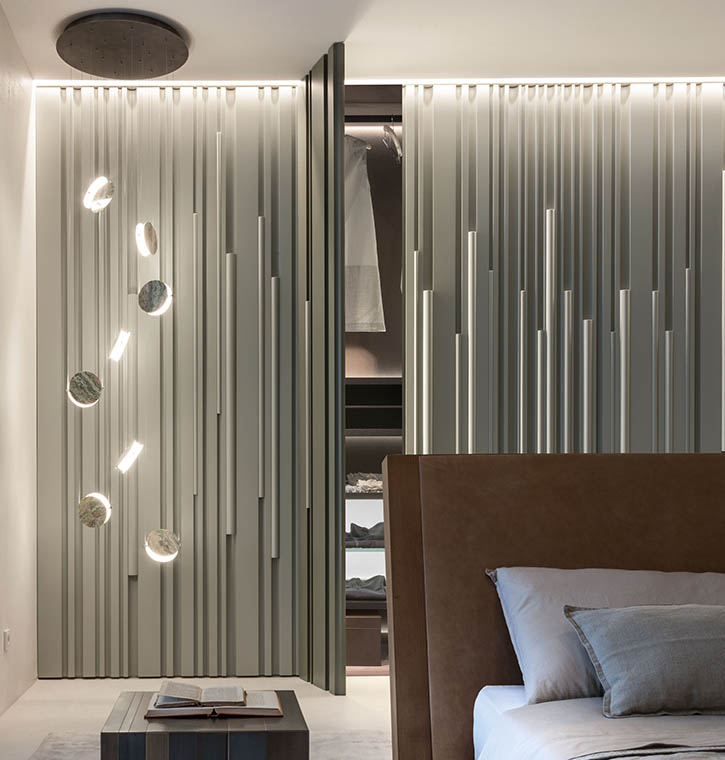 laurameroni luxury wardrobes system for high end design bedrooms