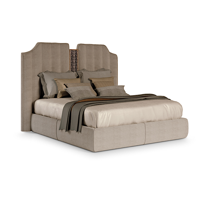 Bellotti Ezio - LEXINGTON AVENUE - Upholstered leather double bed