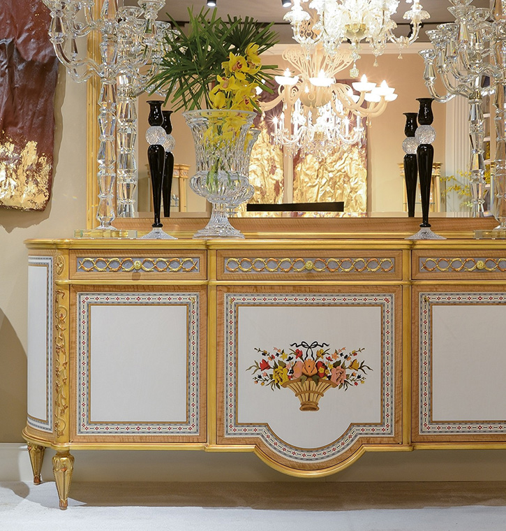 Bellotti Ezio - 1440 - Wooden sideboard with drawers
