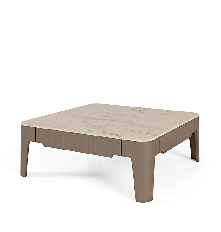 Bellotti Ezio - PALAIS ROYAL - Low marble coffee table for living room