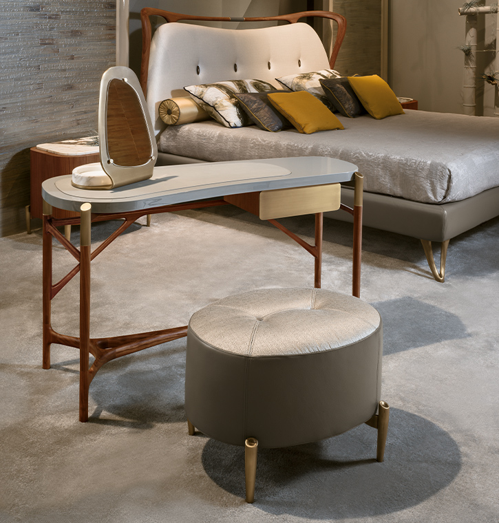 Bellotti Ezio - AFRODITE - Walnut dressing table