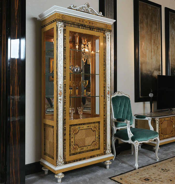 Bellotti Ezio - 1420 - Wooden display cabinet