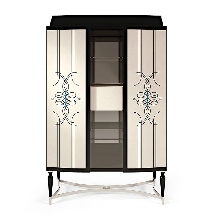 Bellotti Ezio - PALAIS ROYAL - Wooden display cabinet