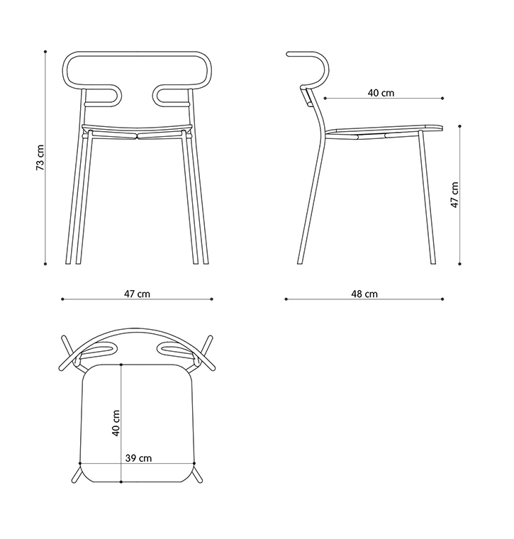 Scheda Tecnica 0047 GENOA Chair