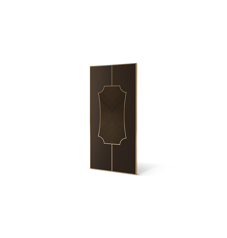 Wooden boiserie panel