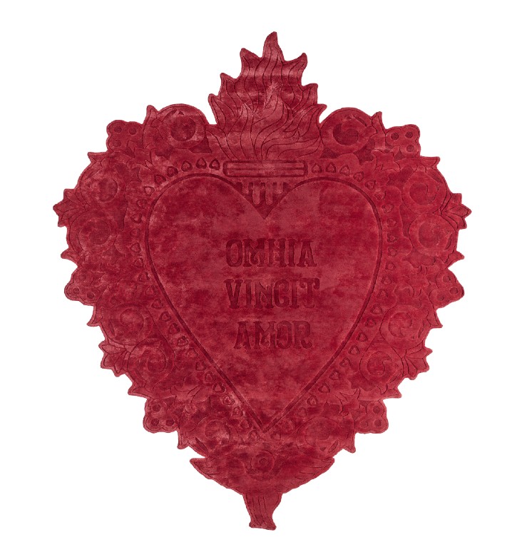 SITAP Carpet Couture Italia - Devotion Omnia rug Red Limited Edition