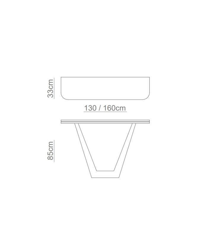 AUSTEN Console Technical Drawing