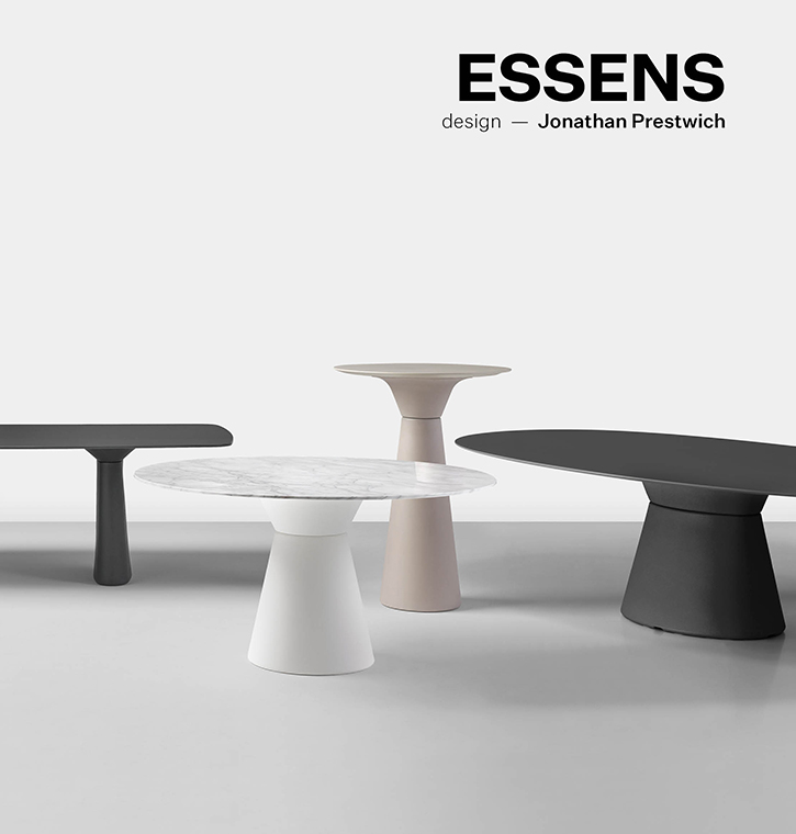 ESSENS designed by Jonathan Prestwich
