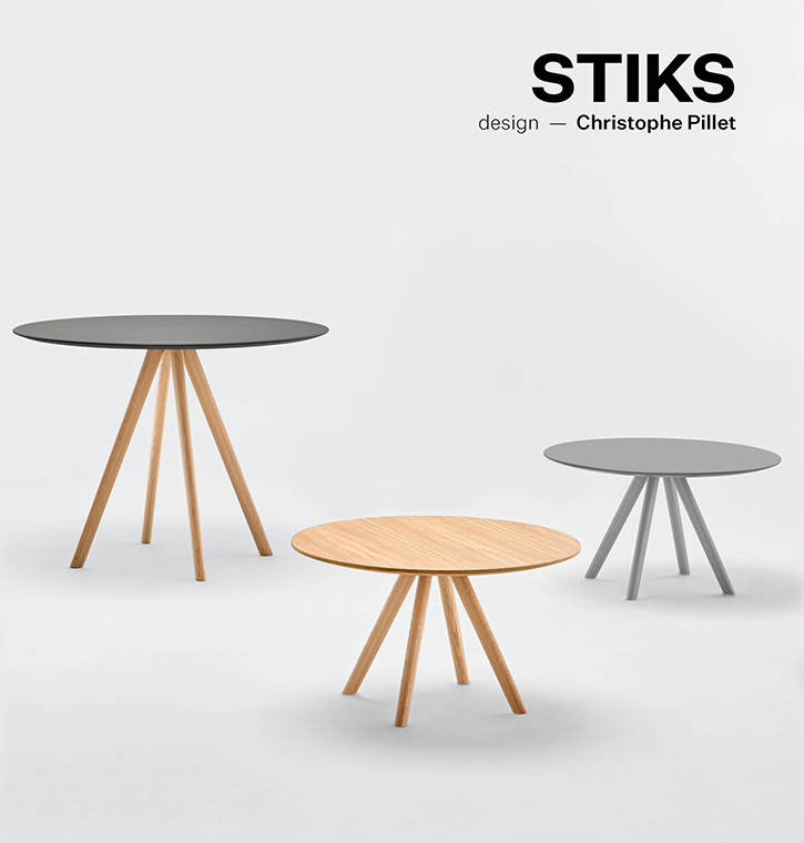 STIKS designed by Christophe Pillet