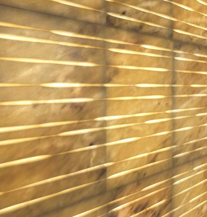 Lithos Design - Mizar translucent natural stone texture