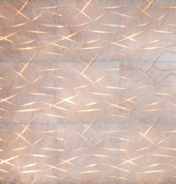 Lithos Design - Vega translucent stone wall coverings