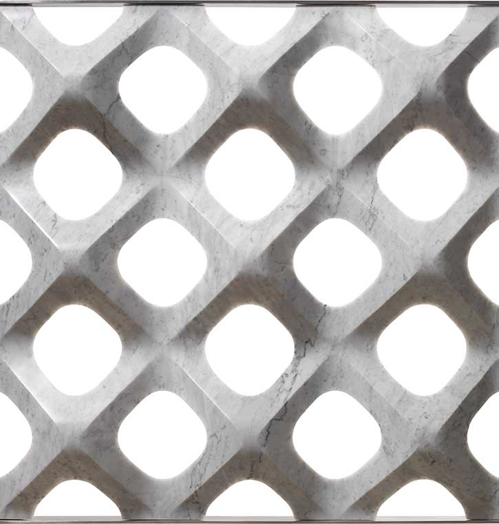 Lithos Design - Retina luxury marble space divider
