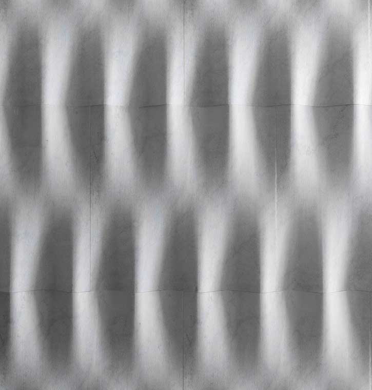 Lithos Design - Tulle three-dimensional stone wall covering
