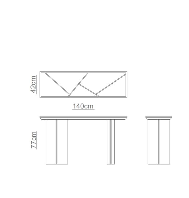 LORCA Console Technical Drawing