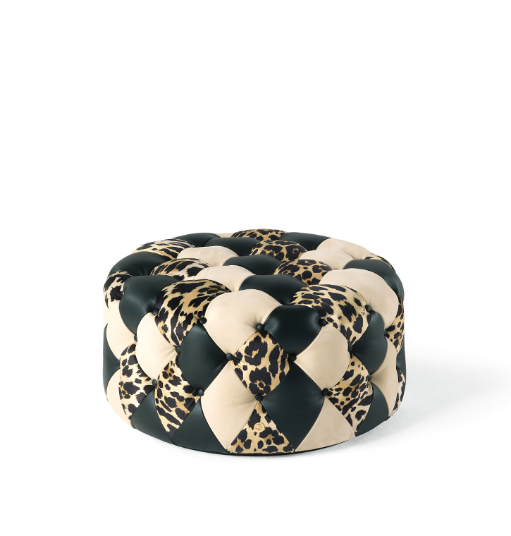 Roberto Cavalli Home Interiors - Limbo pouf