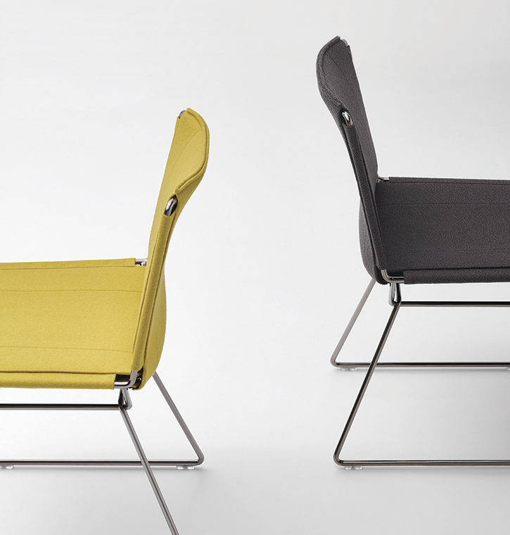 neil textile chair