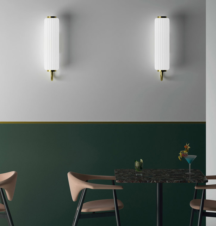 Cordiale Applique wall lamp by Roberto Paoli