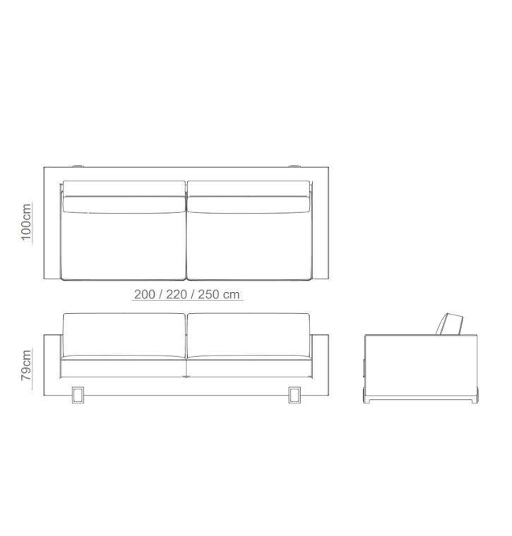 Luso Sofa drawing