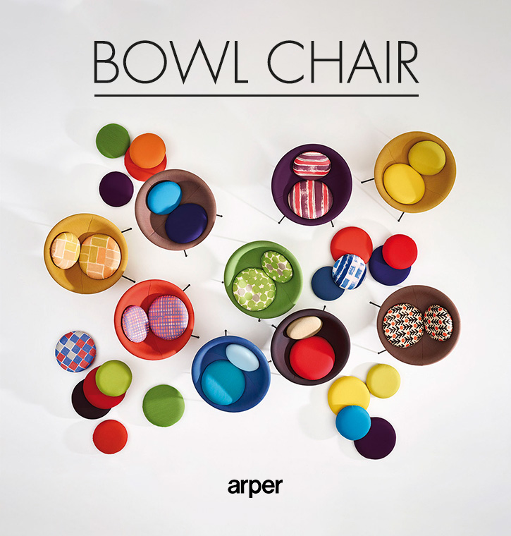 arper bardi's bowl chair