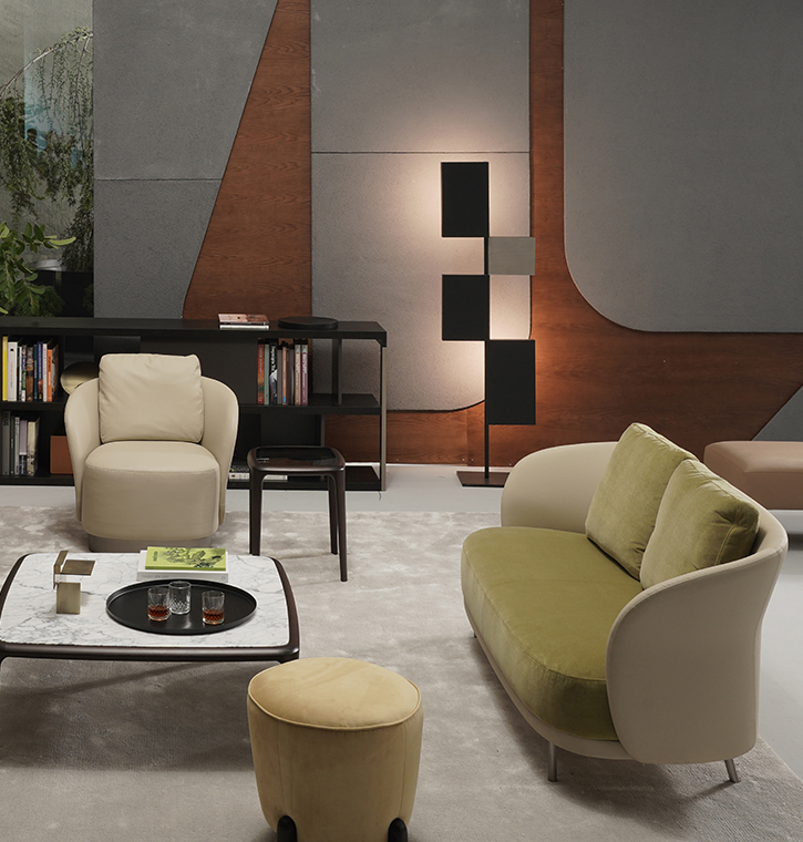 Bonamico, Casa International 'Allover 2021' collection designed by Mauro Lipparini