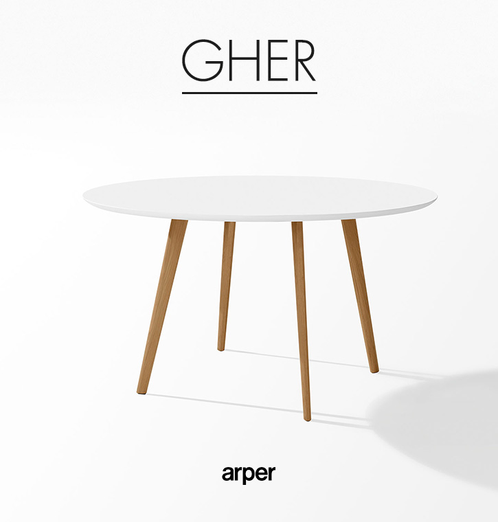 arper tavolo gher