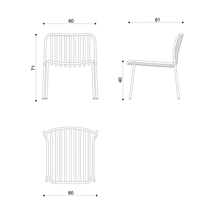 TrabA Scheda tecnica METIS LINE Lounge
