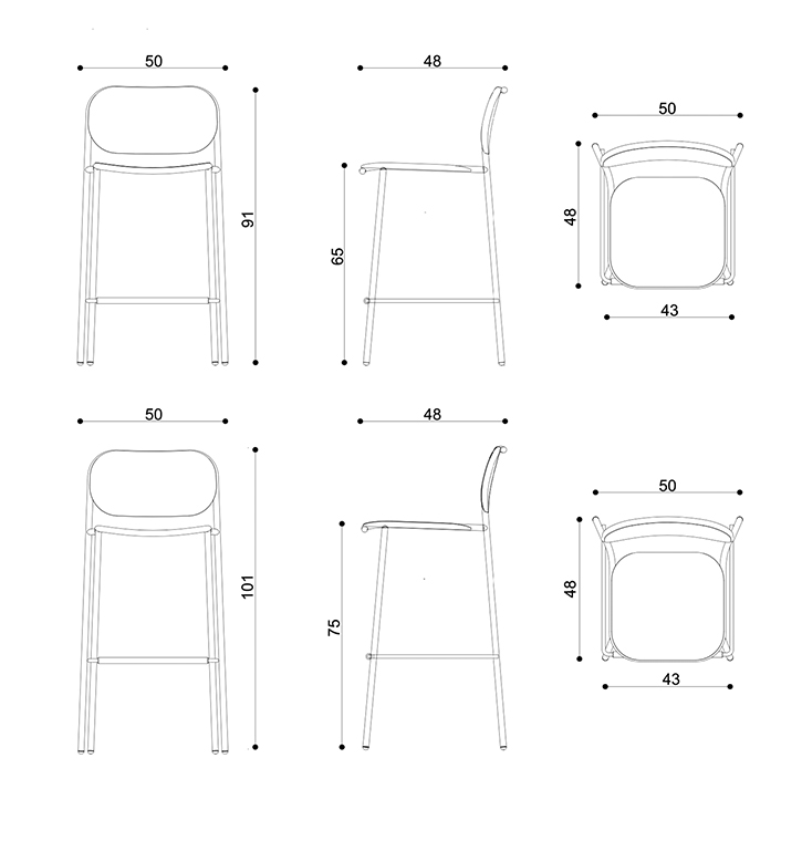 TrabA Scheda tecnica METIS WOOD STOOL