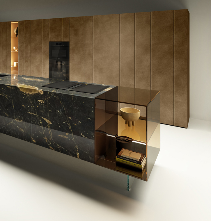 Cos'è un'isola cucina galleggiante? - Conoscenza - Notizie - Hangzhou Rebon  Cabinets Co.,Ltd