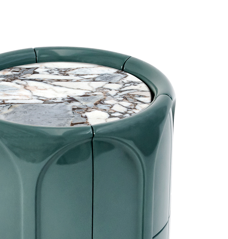Hessentia | Cornelio Cappellini- Concave tavolino