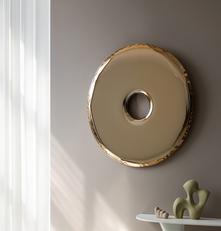 Rondo Mirror Classic Gold