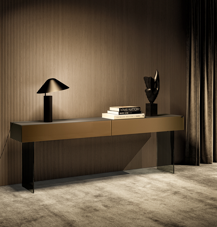 Prod image 36e8 Glass Consolle LAGO