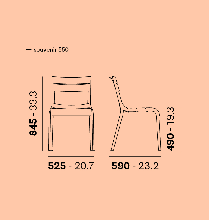 Pedrali SPA - Souvenir 550