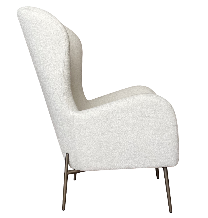DAN-FORM's GLAM lounge chair with high back