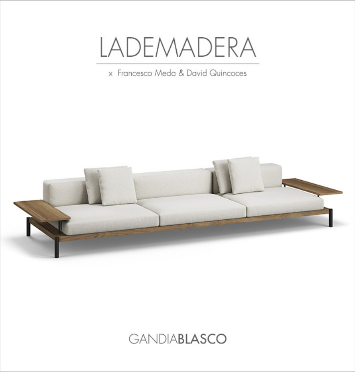 LADEMADERA 3 Seat Sofa