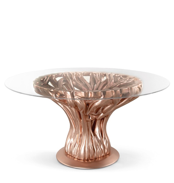 ART. 2023/42 - Ficus table/sculpture