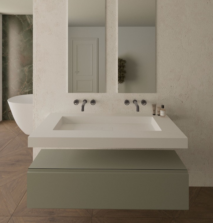 Quare Design - Long Island countertop washbasin