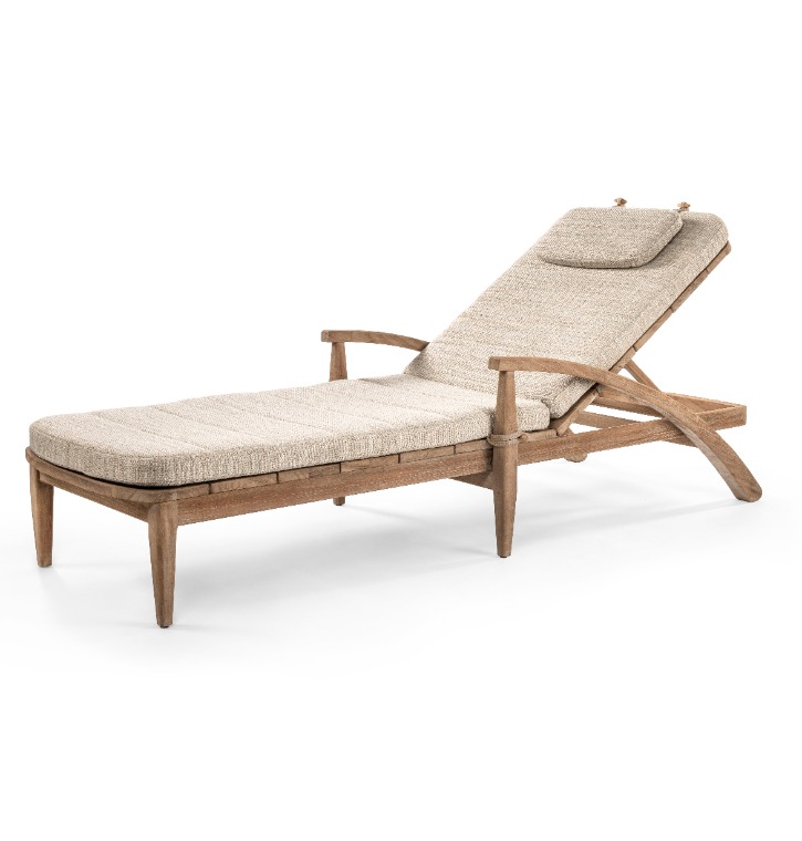 Gommaire Sunbed Faye incl. wheels