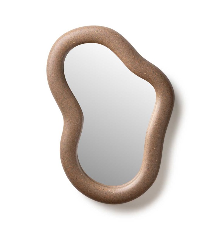 Marine Mirror Coffee-Brown