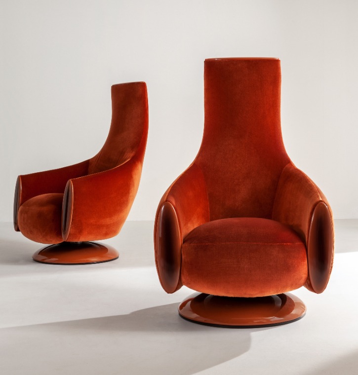 Diana amchair by Laurameroni